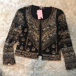 Hand beaded jacket